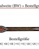 Ranzen Adler Leder Trachtengürtel, Federkiel-Optik, Schwarz, Gr. 95-130