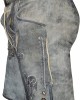 Kurze Herren Trachten Lederhose mit Gürtel, Antik Smoke, Alpen Spirit