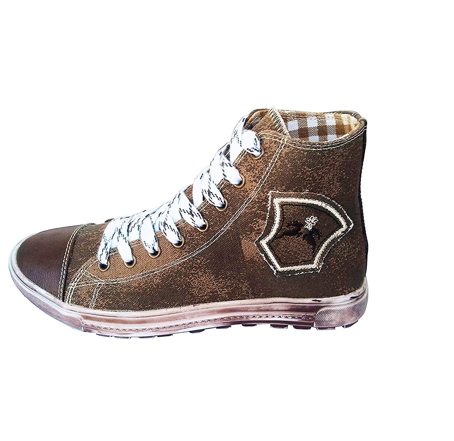 Marinus Trachtenschuhe Sneaker Herren Shorts Weisse Leder Sneaker