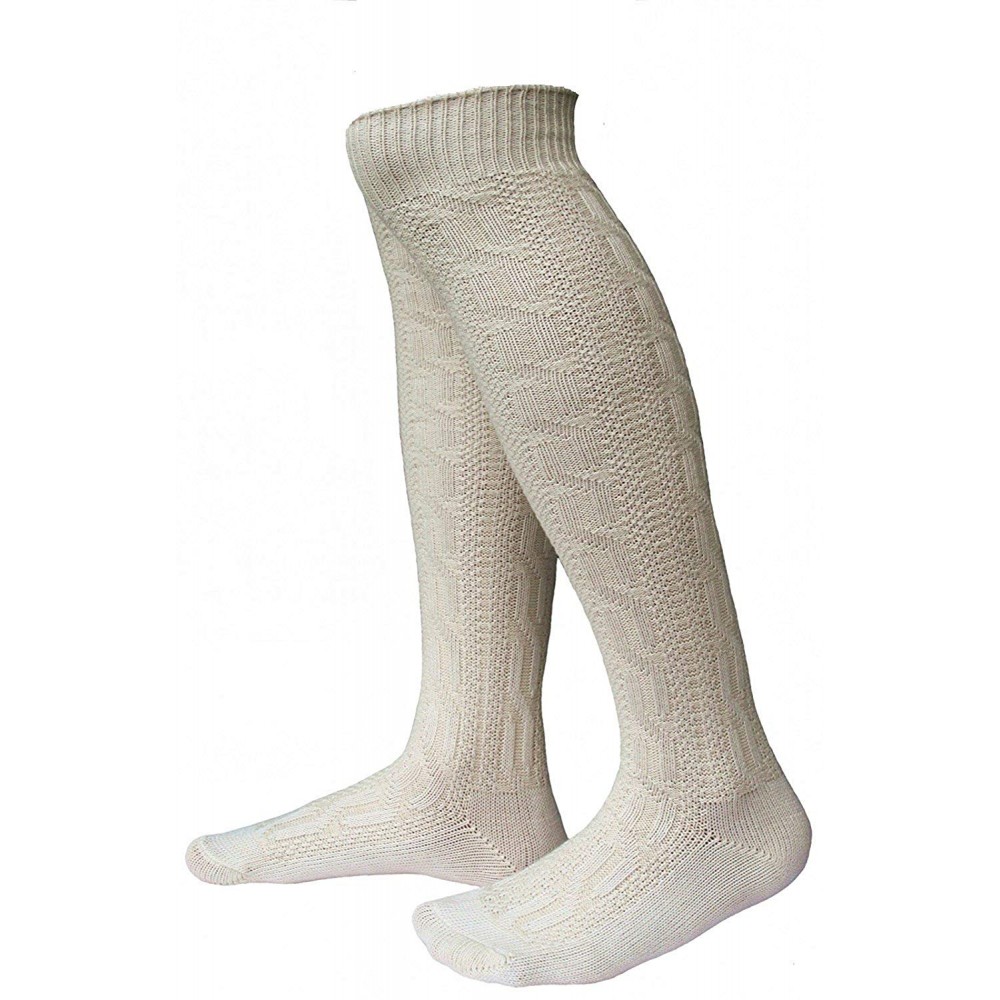 Trachten Kniebund Socken Natur Trachten Kniebund Socken Natur