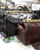 Vintage Italienische Leder Doktortasche Schwarz (M)