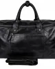 Leder Weekender Tasche Travel Pro Schwarz Leder Weekender Tasche Travel Pro Schwarz
