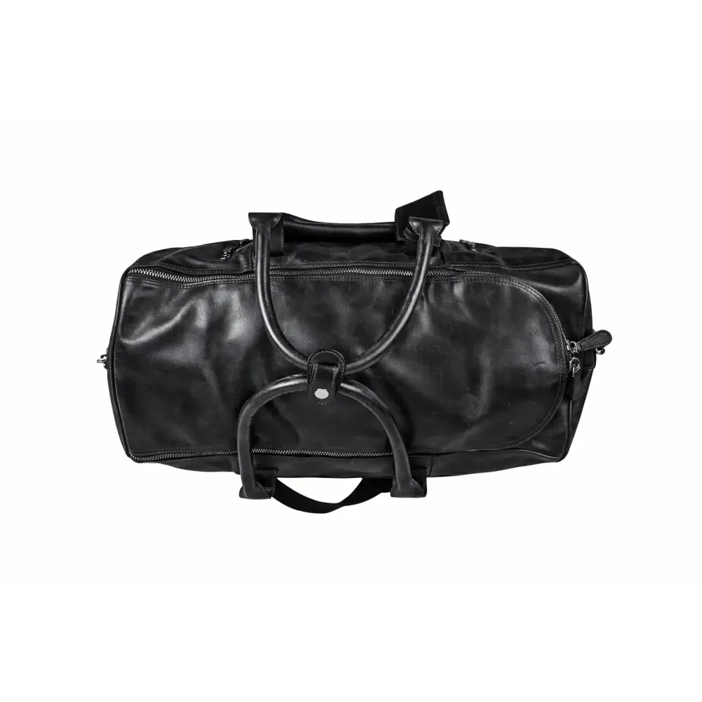 Leder Weekender Tasche Travel Pro Schwarz Leder Weekender Tasche Travel Pro Schwarz