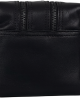 Kulturtasche aus Echtleder Schwarz