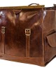 Vintage Italienische Leder Reisetasche Marrone (XXL)