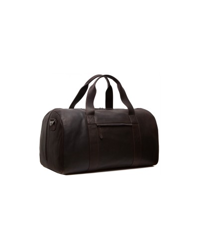 Reisetasche Hudson, Waxed Pull Up, Braun