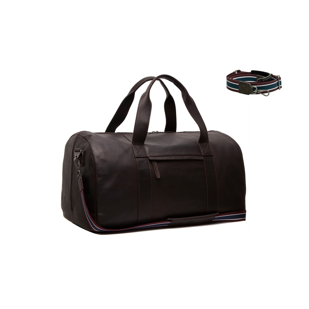 Reisetasche Hudson, Waxed Pull Up, Braun