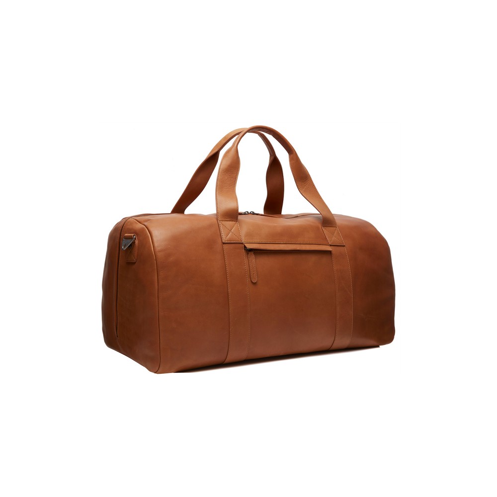 Reisetasche Hudson, Waxed Pull Up, Cognac