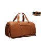 Reisetasche Hudson, Waxed Pull Up, Cognac