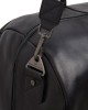 Reisetasche Hudson, Waxed Pull Up, Schwarz