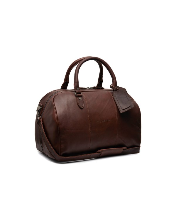 Reisetasche Liam, Waxed Pull Up, Braun