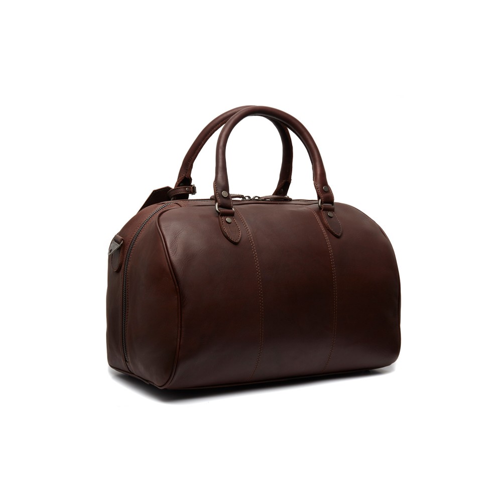 Reisetasche Liam, Waxed Pull Up, Braun