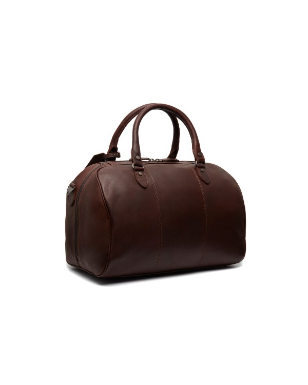 Reisetasche Liam, Waxed Pull Up, Braun