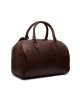 Reisetasche Liam, Waxed Pull Up, Braun