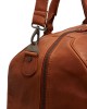 Reisetasche Liam, Waxed Pull Up, Cognac