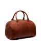 Reisetasche Liam, Waxed Pull Up, Cognac