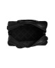 Reisetasche Liam, Waxed Pull Up, Schwarz
