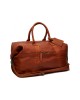 Reisetasche Portsmouth, Waxed Pull Up, Cognac