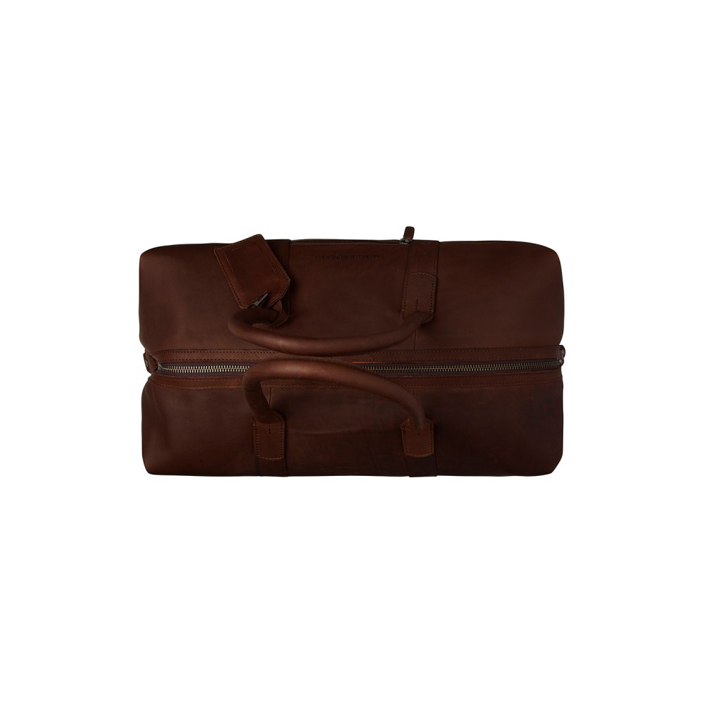 Reisetasche Portsmouth, Waxed Pull Up, Braun