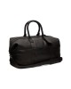 Reisetasche Portsmouth, Waxed Pull Up, Schwarz
