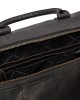 Reisetasche Portsmouth, Waxed Pull Up, Schwarz