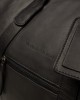 Reisetasche Portsmouth, Waxed Pull Up, Schwarz