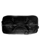 Reisetasche William aus gewachstem Schwarz-Leder