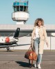 Reisetasche William aus gewachstem Cognac-Leder